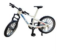 Mini modèle de vélo pliable, réplique de vélo de montagne moulé sous pression, modèle créatif (écrire)