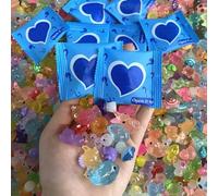 Mini modèles d'animaux phosphorescents en résine, sac aveugle mystérieux en résine, mini figurines lumineuses de ferme océan, miniatures d'animaux pour accessoires de jardin féérique, design aléatoire