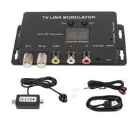 Mini modulateur UHF, convertisseur modulateur RF compact, prolongateur IR, compatible PAL, transmission de signal rapide et stable, niveaux de sortie