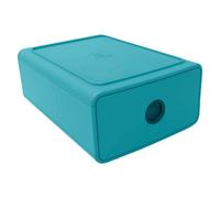 Exacompta - Réf. 315433D - 1 Module de classement Tiny Box 1 tiroir Skandi superposable - Dimensions extérieures : Profondeur 19 x largeur 26,5 x Hauteur 10 cm - Bleu givré