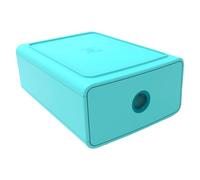 Mini module de classement Exacompta Tiny Box gamme Skandi - 1 tiroir - bleu glacé