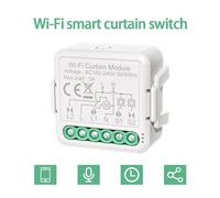 Mini module de commutateur de rideau intelligent avec WiFi, moteur de volet, appli Tuya, télécommande, fonctionne avec Alexa Google Home