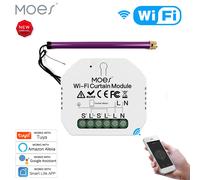 Mini Module de commutateur de rideau intelligent WiFi, stores roulants, moteur de volet, application Tuya Smart Life, télécommande, fonctionne avec Alexa Google Home 1 PC