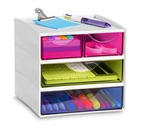 CEP Mini module de rangement MyCube 3-211 2 petits + 2 grands tiroirs Happy Multicolore
