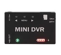 Mini Module DVR FPV, NTSC PAL Commutable Mini FPV RC DVR Enregistreur Audio Vidéo Batterie Intégrée, Enregistreur Audio Vidéo AV USB 3,5 Mm pour Modèles RC Racing FPV Drone Quadcopter
