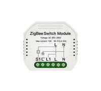 Mini Module interrupteur d'éclairage intelligent Tuya ZigBee 3.0, bricolage, avec télécommande Tuya, fonctionne avec Alexa Google Home