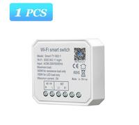 Mini Module Variateur De Lumière Wifi, Interrupteur, Smart Life, Télécommande Tuya, Fonctionne Avec Alice, Alexa, Google Home, 1/2 Gangs