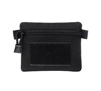 Mini Molle Pouch,Sac Tactique EDC,10x13cm Petit Porte-Monnaie Outdoor Wallet,1000D en Nylon Porte-Monnaie Etanche Key Card Case pour Camping Randonnée Cyclisme