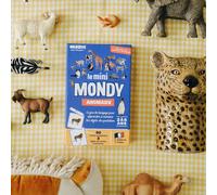 Mini-Mondy: un jeu de langage 10 en 1 pour découvrir de nouveaux mots autour des animaux bleu TU