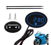 Mini montre de moto, version étanche avec écran LED, affichage clair de l'heure à monter sur le guidon de la moto pour tous les trajets