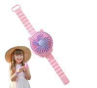 Mini montre de ventilateur portable - outil de refroidissement portable pour, filles, garçons, étudiants | Freve d'air infectieusement mains pour un usage personnel, voyage, divertissement