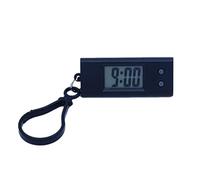 Mini montre électronique numérique portable pour étudiant, examen, bibliothèque, cadeau, affichage LCD, boucle de clé d'anniversaire