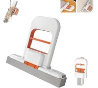 Mini Mop Desktop Pieghevole, Mop Corta Auto Schezza Portatile, Mop Di Pulizia Mini Portatile Per Pulizia Del Tavolo, Sistema Di Pulizia Umido E A Secco,1PCS