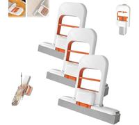 Mini Mop Desktop Pieghevole, Mop Corta Auto Schezza Portatile, Mop Di Pulizia Mini Portatile Per Pulizia Del Tavolo, Sistema Di Pulizia Umido E A Secco,3PCS