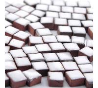 Mini Mosaïque (5x5x3mm), 1000 tesselles, Blanc perlé, RW02