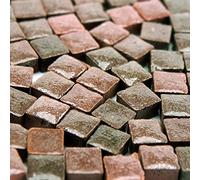 Mini Mosaïque (5x5x3mm), 1000 tesselles, Gris pierres, RC04