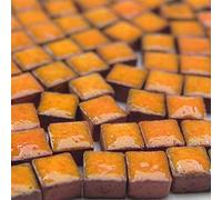 Mini Mosaïque (5x5x3mm), 1000 tesselles, Orangé, RO01