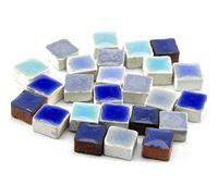Mini Mosaïque (5x5x3mm), 5000 tesselles, Mix Bleu, MXBL