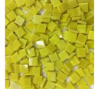 Mini-mosaïque en verre, 100g DIY Glass Mosaic Inlay Tiles Multicolor 1x1cm 140 Pcs(Color 9)