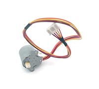 Mini moteur 20BYJ46 Moteur pas à pas, 12V DC Moteur décroché Moteur de déflecteur d'air Climatiseur Sortie d'air Moteur oscillant, Outils de moteur à vent de balayage ZFUGEDRLI (Color : Type C)