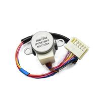 Mini moteur 20BYJ46 moteur pas à pas, moteur de climatiseur, moteur à lame oscillante, moteur synchrone de direction du vent de guidage, outils de moteur de vent de balayage pas à pas 12v ZFUGEDRLI