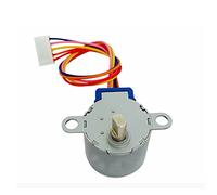 Mini moteur 24BYJ48 moteur pas à pas, moteur de climatisation sur crochet, moteur de balayage à lame oscillante, moteur de guidage d'air, outils de moteur 12 V CC ZFUGEDRLI