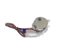 Mini moteur 35BYJ46 moteur pas à pas 12V DC 0010402433F/D moteur, moteur de guidage d'air de climatisation, moteur de vent oscillant, outils de moteur de vent de balayage ZFUGEDRLI