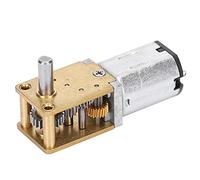 Mini moteur à engrenages en métal Micro moteurs de ventilateur électrique N20 DC12V réduction de vitesse CW/CCW Micro moteur(DC12V136RPM)