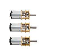 Mini Moteur À Engrenages Métalliques N20 3 V/6 V/12 V CC Avec Roue Dentée, 15/30/50/60/100/200/300/500/1000 Tr/min(1000_12V)