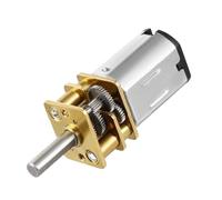 Mini moteur à engrenages, N20 CC 6 V 30 tr/min Moteur à engrenages à réduction Mini-retard Moteur à engrenages Micromoteur pour robot-voiture intelligente Impression 3D