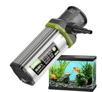 Mini moteur de pompe à eau - Unité compacte de 4,72 pouces 12 V CC, dispositif de circulation d'aquarium, conception à faible bruit, système d'amorçage stable pour fontaine d'étang à haute pression |
