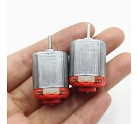 Mini moteur DIY Toy Micro Rc Car electronic starter, Micro electronic starter, 130 Dc electronic starter Dc electronic starter, for Electric Vehicle Synth Kit, Red electronic starter Comprend 2 Packs