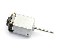 Mini moteur électrique DIY Toy Car Gross electronic starter, 20mm Long Shaft, 12v 9v 1-6v Dc electronic starter 130 Dc electronic starter Electric Motors Kits électroniques Comprend 2 Packs DIY Engin