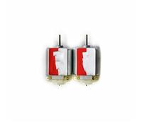 Mini moteur en métal modèle de voiture moteur, petit moteur électrique 6v Dc, moteur 130 Dc, moteur jouets couple moteur bricolage moteur ZFUGEDRLI (Size : 2 packs)