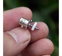 Mini moteur pas à pas biphasé à quatre fils de 6MM, avec curseur, tige à vis de 6mm de Long, 40.3 Ohm, moteur de précision pour appareil photo numérique