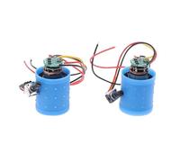 Mini moteur sans balais CC 9/12/24 V, 100 000 tr/min, turbine en alliage d'aluminium CNC haute vitesse, ventilateur canalisé, régulation de vitesse en continu (7-24 V, 3,5 A)