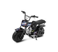Mini-moto Dirt Bike Oryxearth 105CC 4 temps - Bleu à effet brossé - Dès 13 ans Bleu G