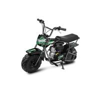 Mini-moto Dirt Bike Oryxearth 105CC 4 temps - Vert à effet brossé - Dès 13 ans vert G