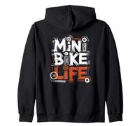 Mini Moto Pilote Pit Bike Motard Tout Terrain Sweat à Capuche