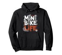 Mini Moto Pilote Pit Bike Motard Tout Terrain Sweat à Capuche