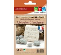 DTM - Mini moule pour savon - "Fabrication à l'ancienne"