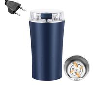 Mini moulin électrique - Mini broyeur d'aliments, moulin à café de 300 W, processeur alimentaire, outil de broyage puissant, opération d'une touche pour noix, grains de café