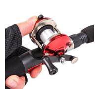 Mini Moulinet De Pêche Casting En Métal, Avec Fil De 50m
