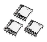 Mini MP3 DFPlayer Module AYWHP 3 PCS Mini Lecteur MP3 Mini Module TF Card U Disk Board DFPlayer Audio Voice Music Module Compatible avec Arduino