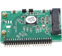 Mini MSATA SSD to 3.3V 1.8 Inch 44pin IDE SSD Adapter Converter, Mini MSATA to 3.3V Mini PCI E SSD Hard Drive Adapter for Laptop