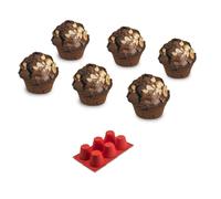 MINI MUFFINFORM 6 pcs. SET Moule à gâteaux en silicone MUFFIN Moules à muffins SILIKOMART