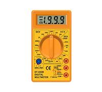 Mini multimètre numérique, testeur de poche universel, voltmètre ampèremètre Ohm testeur DT830B (120X68X22mm)