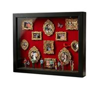 Mini Museum with Figurines Light-Up Wood Frame - DIY Photo Display | Family Memory Frame for Couples, Adults, Lovers, Friends, Wife, Him, Her, Home Decor Keepsake