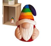 Mini nains de jardin féérique | Ornements de nains colorés en résine, figurines de nains miniatures avec détails vifs pour cours, balcons, porches, pelouses, jardins