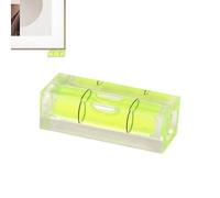 Mini niveau à bulle - 15 g - Mini niveaux à bulle horizontaux portables - Outils de mise en page de niveau à bulle pour meubles, camping-car, fixes